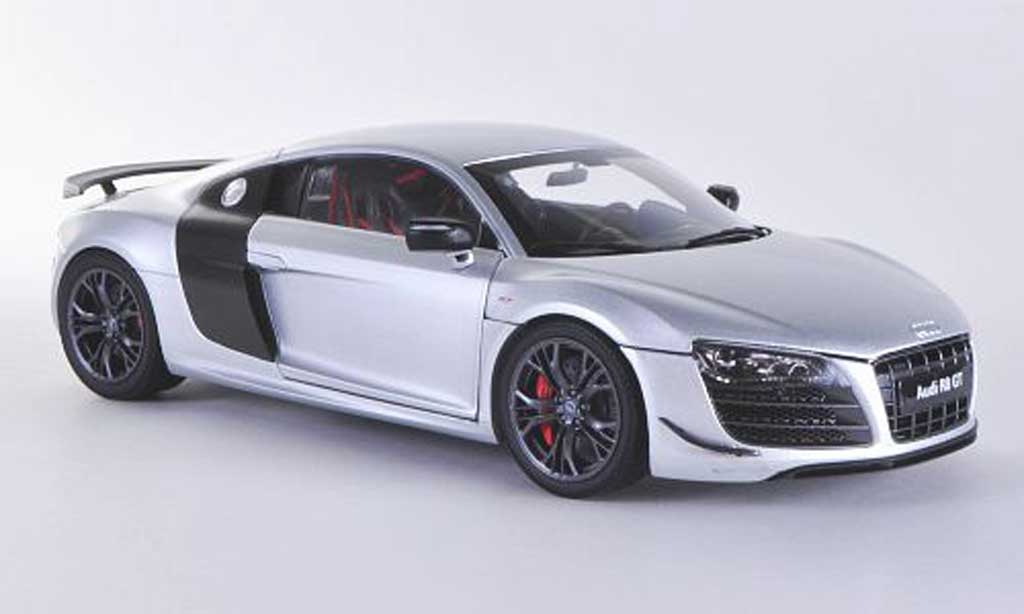 Audi R8 GT 1/18 Kyosho GT grey/carbon 2012 diecast model cars