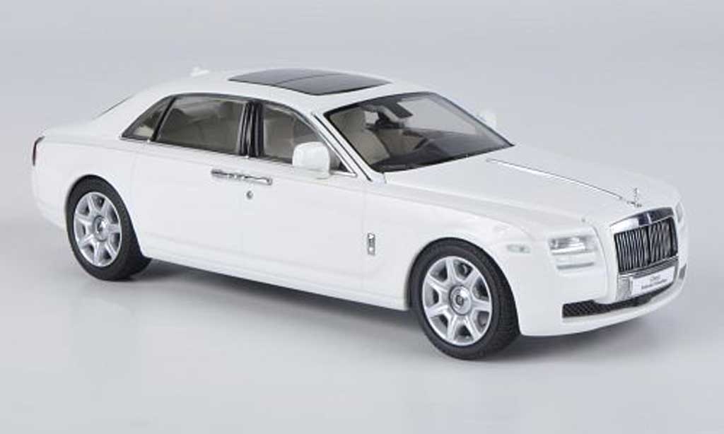 Rolls Royce Ghost EWB 1/43 Kyosho EWB white LHD diecast model cars