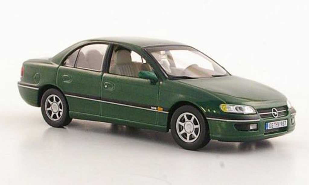 Opel Omega 1/43 Hachette B MV6 grun (ohne Magazin) 1994 diecast model cars