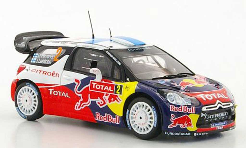 DS Automobiles DS3 WRC 2012 1/43 Spark WRC 2012 No.2 Total M.Hirvonen / J.Lehtinen Rally Monte Carlo diecast model cars