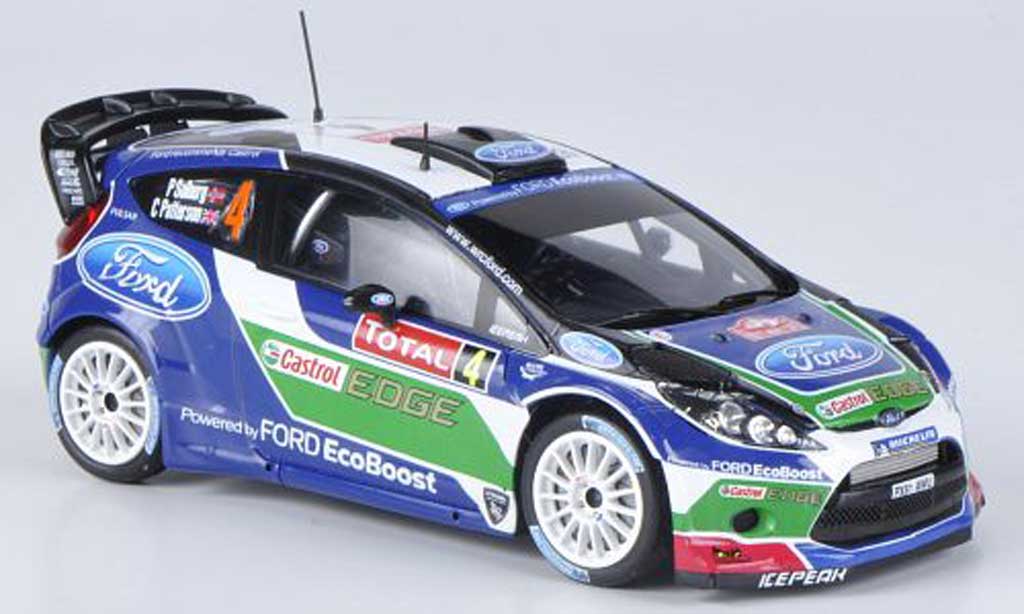 Ford Fiesta WRC 1/43 Spark WRC No.4 Castrol P.Solberg / C.Patterson Rally Monte Carlo 2012 diecast model cars