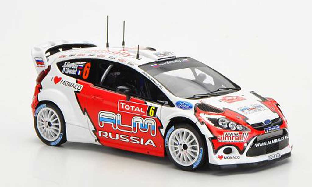 Ford Fiesta WRC 1/43 Spark WRC No.6 ALM Russia Rally Monte Carlo 2012 diecast model cars
