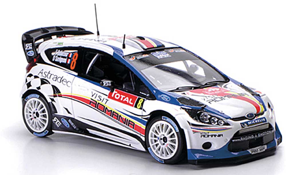 Ford Fiesta WRC 1/43 Spark WRC No.8 Romania Rally Monte Carlo 2012 diecast model cars