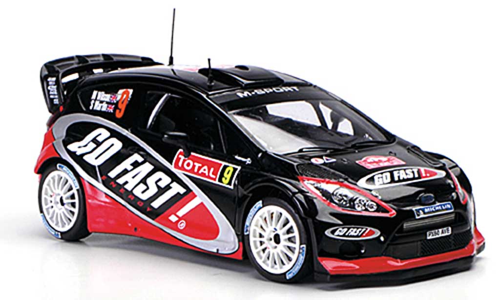 Ford Fiesta WRC 1/43 Spark WRC No.9 Go Fast Rally Monte Carlo 2012 diecast model cars