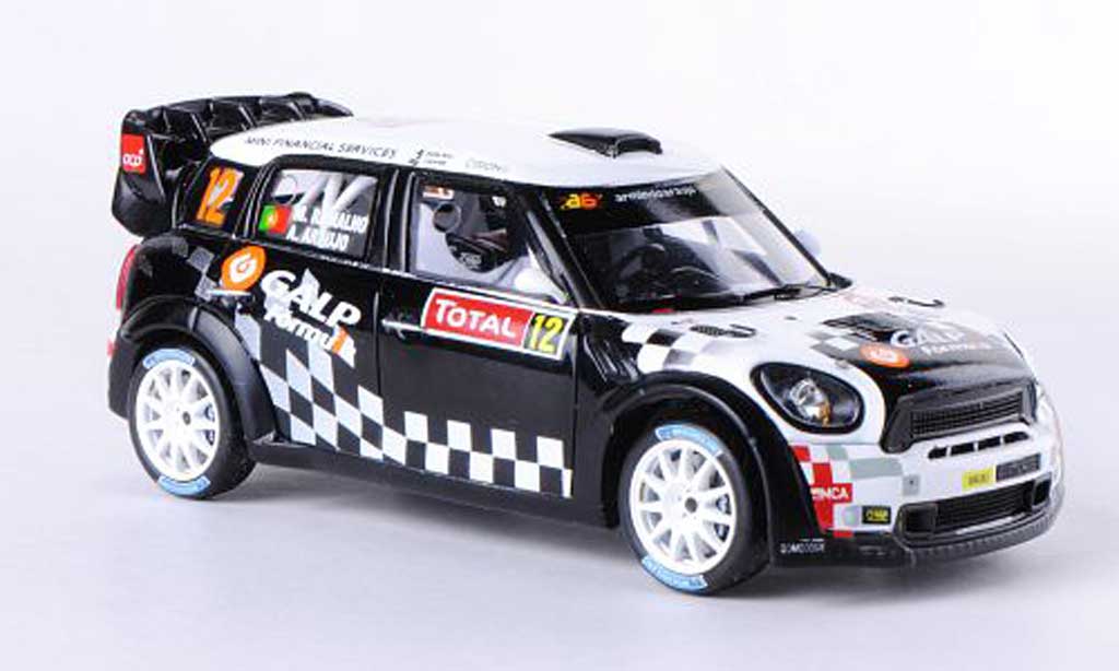 Mini Cooper WRC 1/43 Spark WRC Works No.12 Galp Rally Monte Carlo 2012 A.Araujo/ M.Ramalho diecast model cars