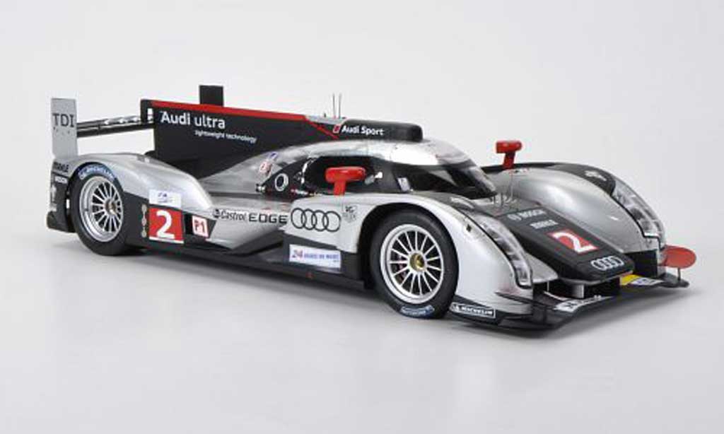Audi R18 2011 1/18 Spark 2011 TDI No.2 ultra 24h Le Mans M.Faessler/A.Lotterer/B.Treluyer diecast model cars