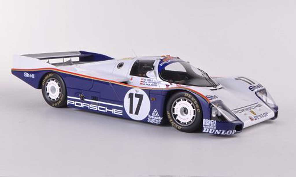 Porsche 962 1987 1/18 Spark 1987 No.17 D.Bell/A.Holbert/H.Stuck 24h Le Mans diecast model cars