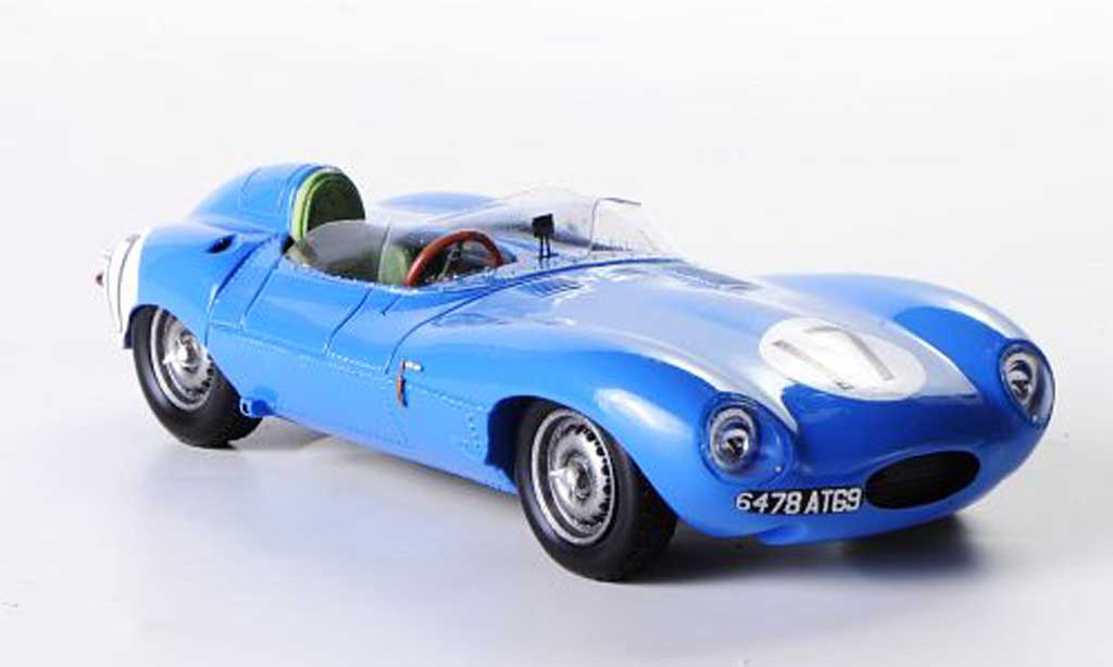 Jaguar D-Type 1957 1/43 Spark 1957 No.17 J.Lucas / Mary 24h Le Mans diecast model cars