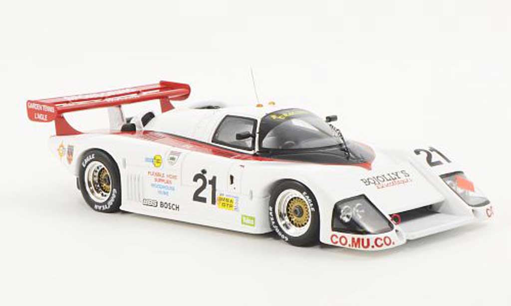 March 85 G 1/43 Spark G No.21 RC Racing R.Cleare / L.Robert / J.Newsum 24h Le Mans 1986 diecast model cars
