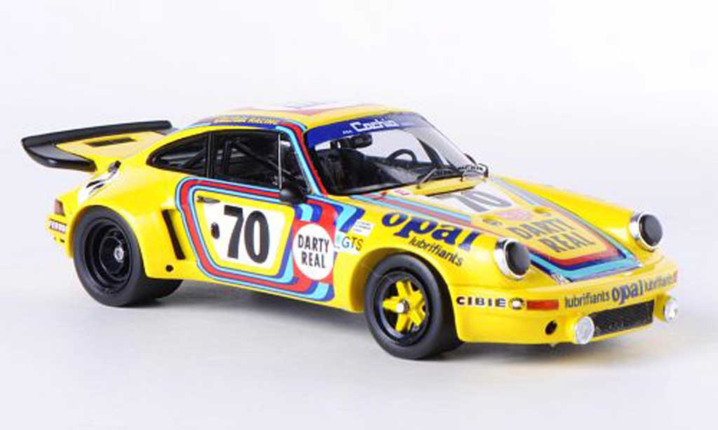 Porsche 930 1/43 Spark R No.70 Darty Real/Opal 24h Le Mans 1974 R.Touroul/H.Cachia/D.Rua diecast model cars