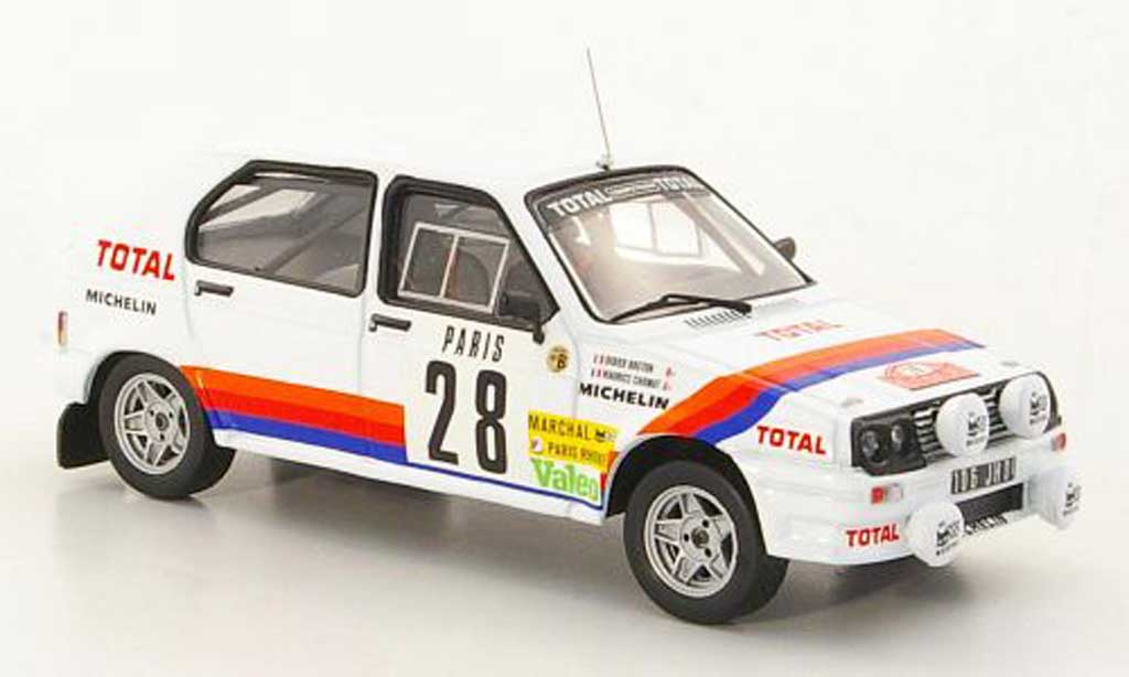 Citroen Visa 1/43 IXO Chrono No.28 M.Chomat / D.Breton Rally Monte Carlo diecast model cars