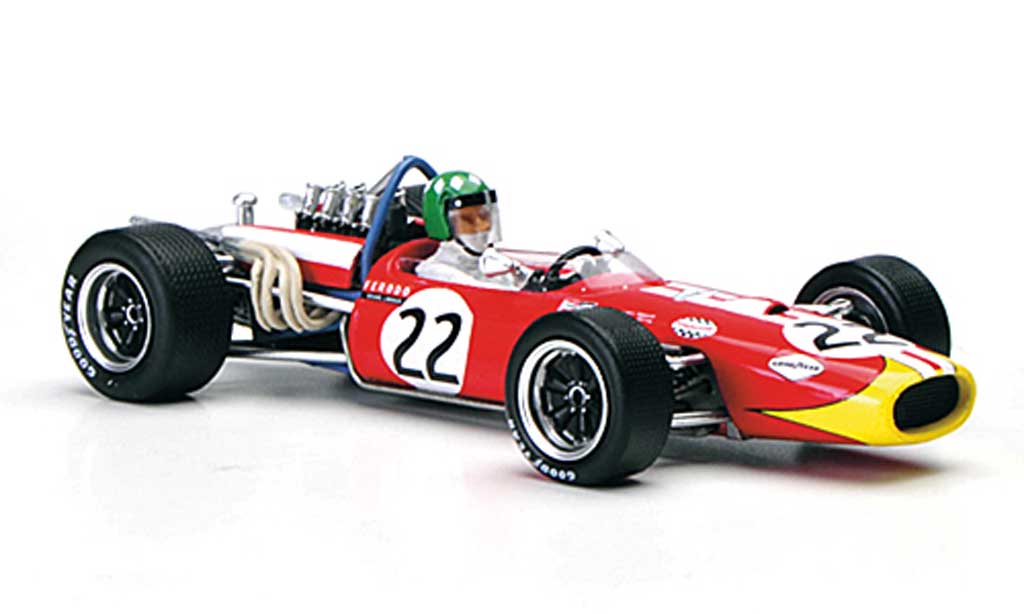 Brabham T20 1/43 Spark No.22 S. Moser GP Holland 1968 diecast model cars