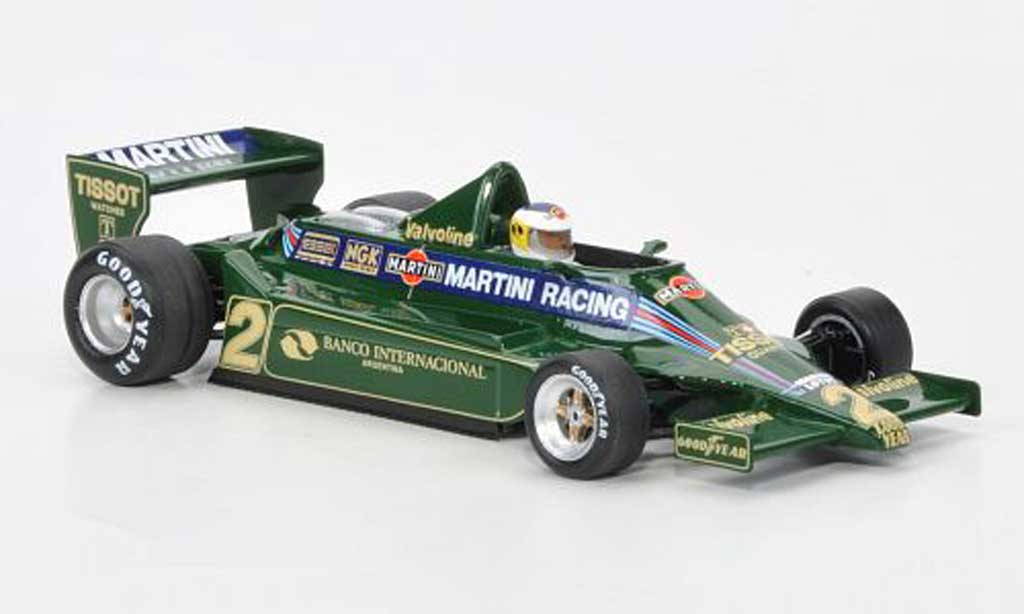 Lotus F1 1979 1/43 Spark 1979 79 No.2 Martini Racing C.Reutemann GP Argentinien 1979 diecast model cars