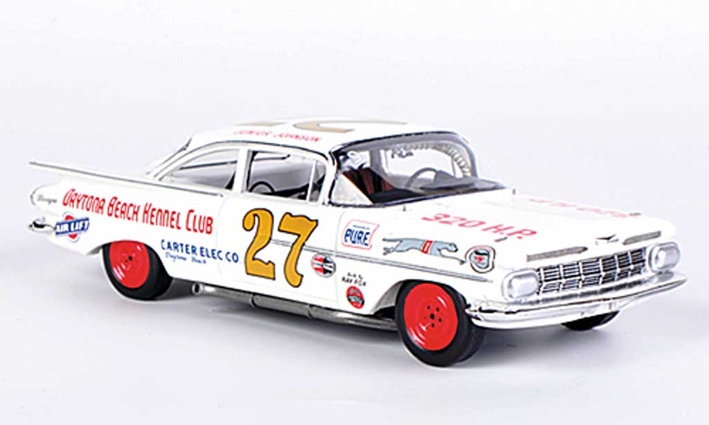 Chevrolet Biscayne 1/43 Spark No.27 J.Johnson Daytona 500 1960 diecast model cars