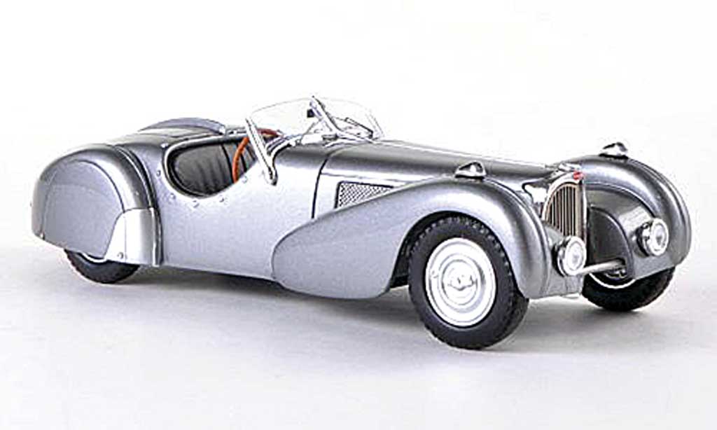 Bugatti 57 S 1/43 Spark S Roadster grey 1937 diecast model cars