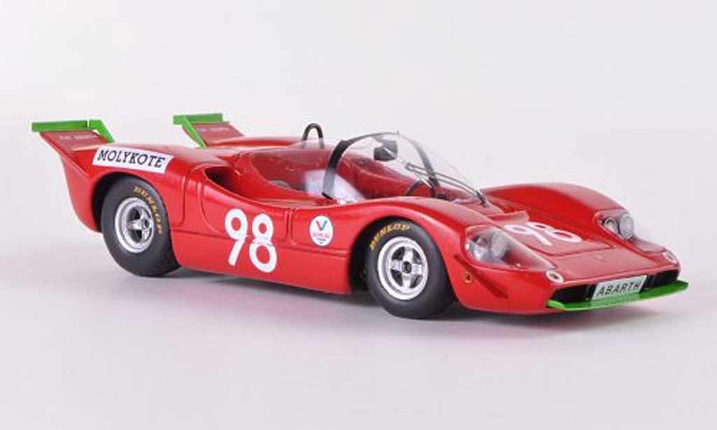 Abarth 2000 1/43 Spark Sport No.98 L.Taramazzo / G.Virgilio Targa Florio 1970 diecast model cars