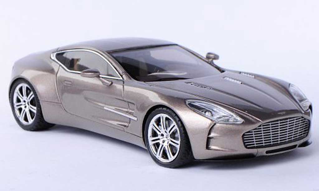 Aston Martin One 77 1/43 Spark 77 beige 2012 diecast model cars
