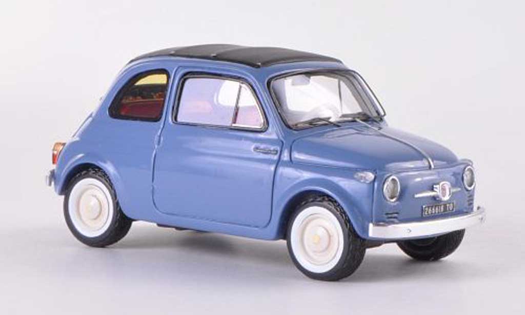 Fiat 500 1/43 Spark Nuova greyblue 1957 diecast model cars