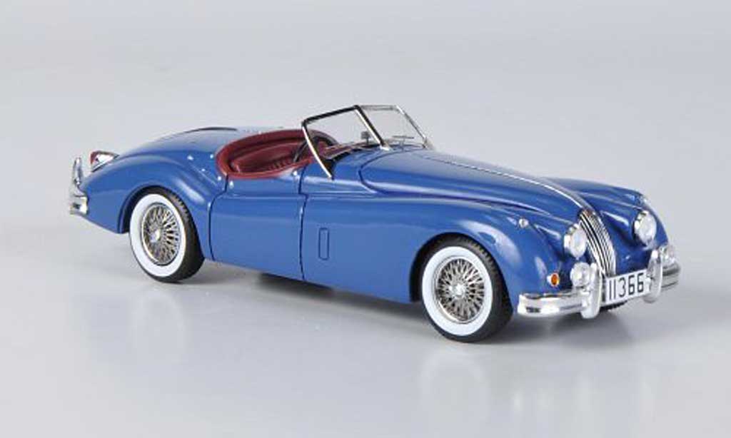 Jaguar XK 140 1/43 Spark 140 Roadster blue 1957 diecast model cars