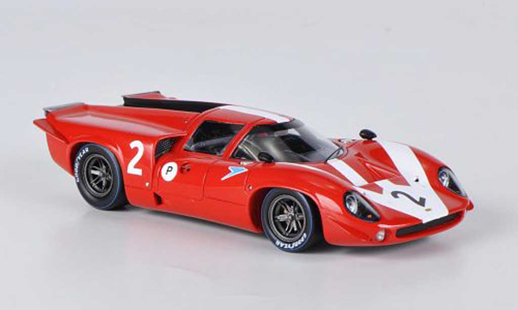 Lola T70 1967 1/43 Spark 1967 MkIII No.2 J.Surtees / D.Hobbs BOAC 500 diecast model cars