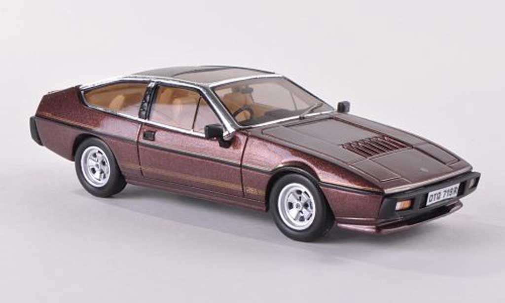 Lotus Eclat 1/43 Spark S2 brown 1980 diecast model cars