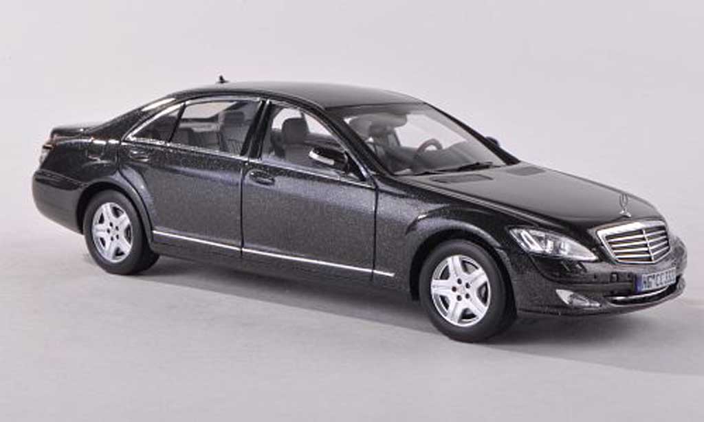 Mercedes W 221 1/43 Spark S classe black-grey diecast model cars