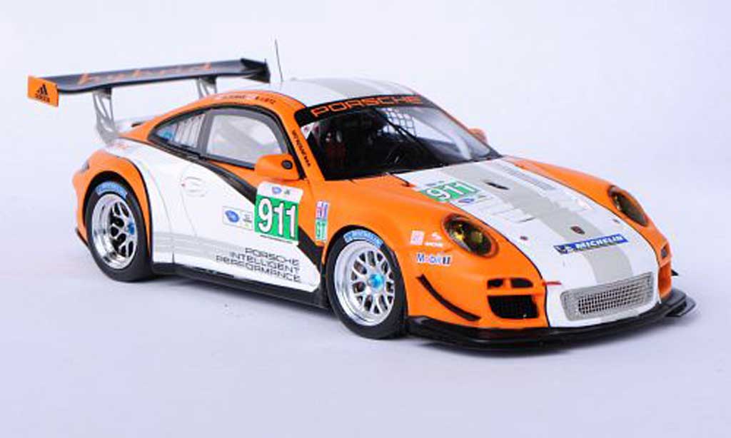 Porsche 997 GT3 1/43 Spark GT3 R hybrid 2.0 No.911 R.Dumas / R.Lietz ALMS 2011 diecast model cars