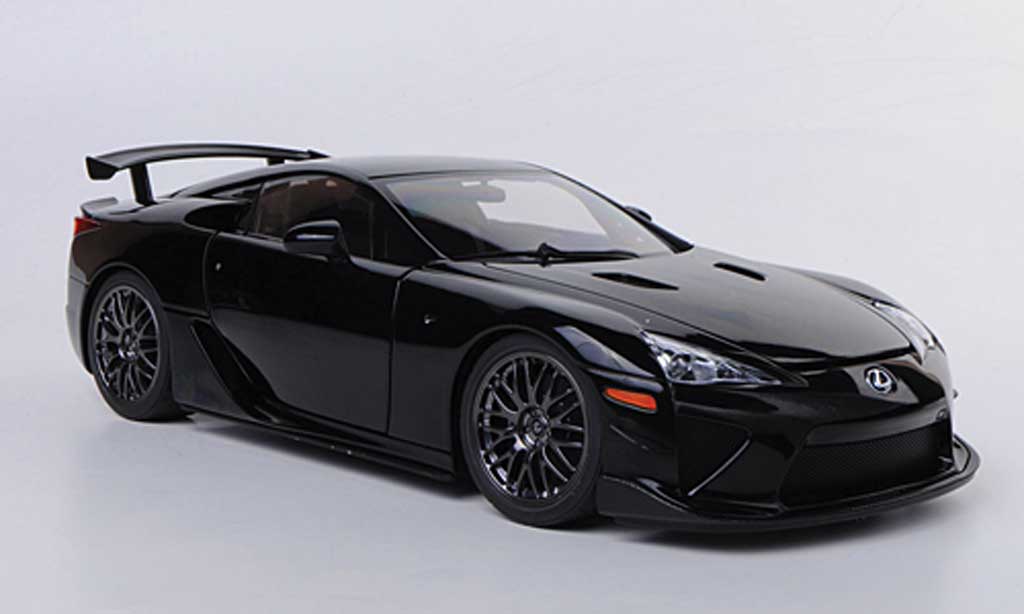 Lexus LFA 1/18 Autoart Nurburgring black 2011 diecast model cars