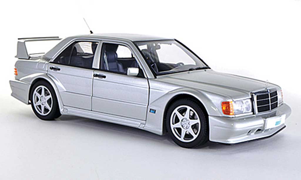 Mercedes 190 Evo 1/18 Autoart Evo E 2.5-16V EVO 2 (W201) grey 1989 diecast model cars