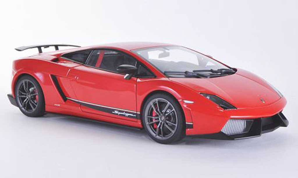 Lamborghini Gallardo LP570-4 1/18 Autoart LP570-4 Superleggera red diecast model cars