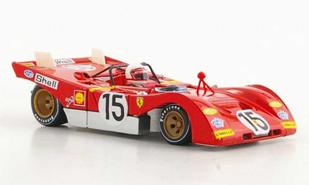 Ferrari 312 PB 1/43 Brumm PB No.15 J.Ickx / C.Regazzoni 1000Km Monza 1971 diecast model cars