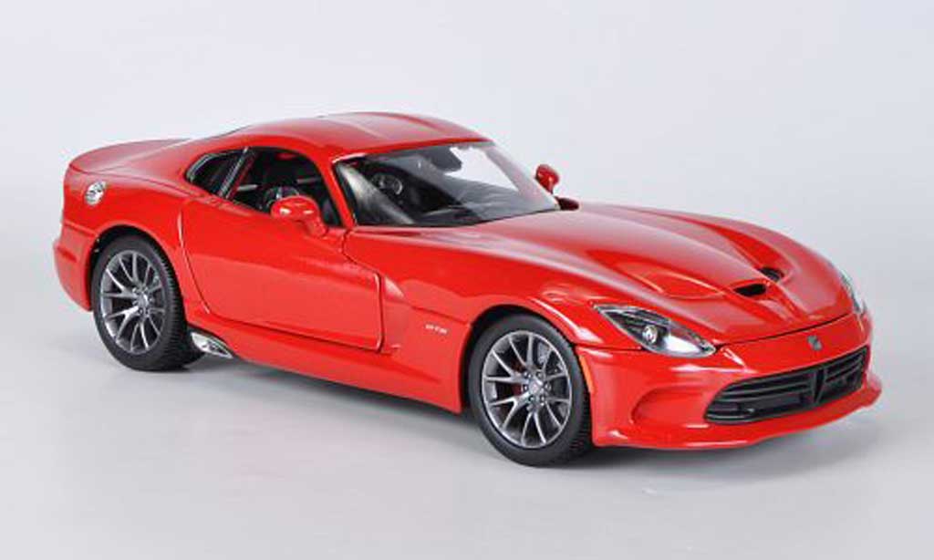 Dodge Viper SRT GTS 1/18 Maisto SRT GTS red 2013 diecast model cars