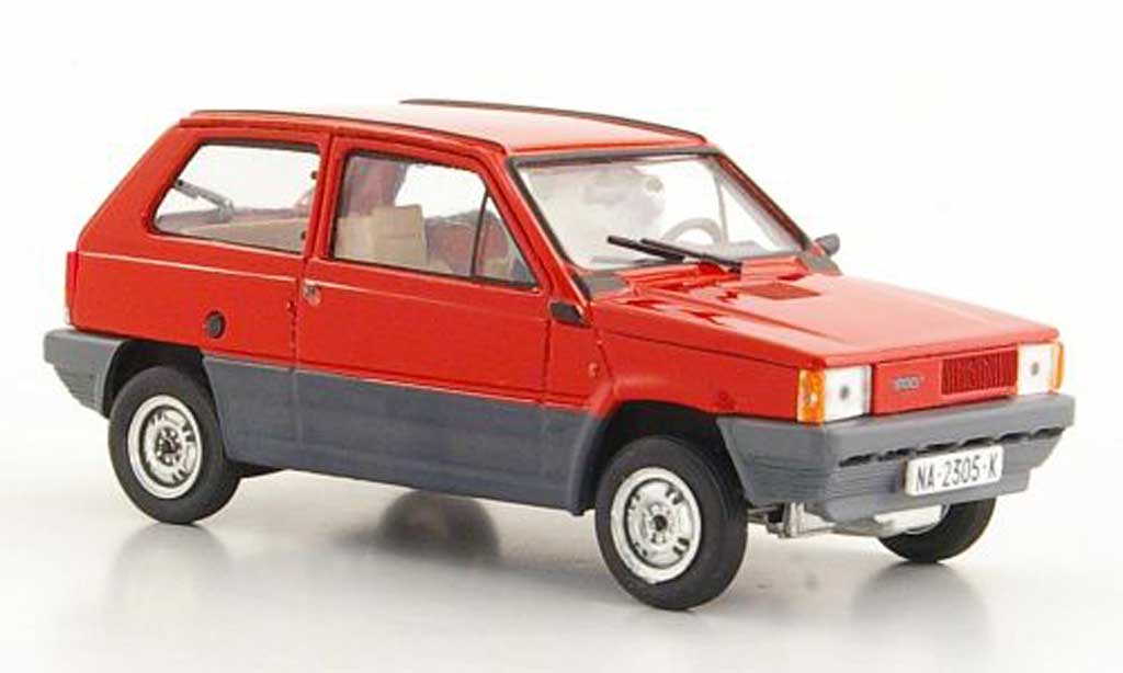 Seat Panda 1/43 Brumm 35 red Plaza de Toros - Pamplona diecast model cars