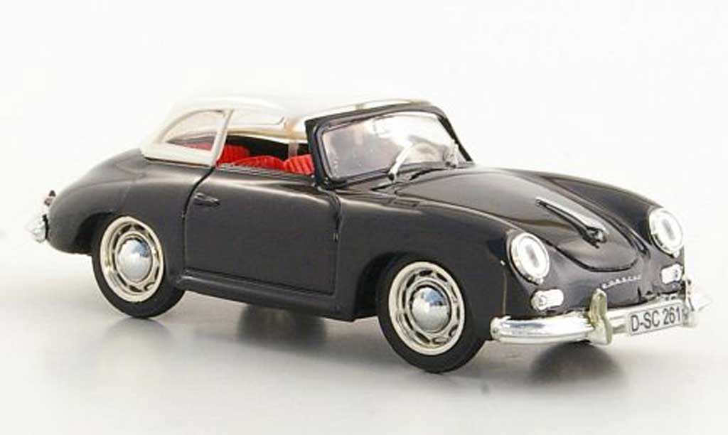 Porsche 356 1952 1/43 Brumm 1952 Hardtop black/white diecast model cars