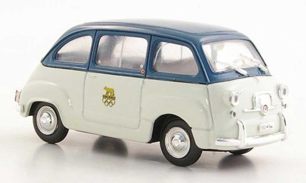 Fiat 600 1/43 Brumm D Multipla Abebe Bikila XVII. Olympiade Rom 1960 diecast model cars