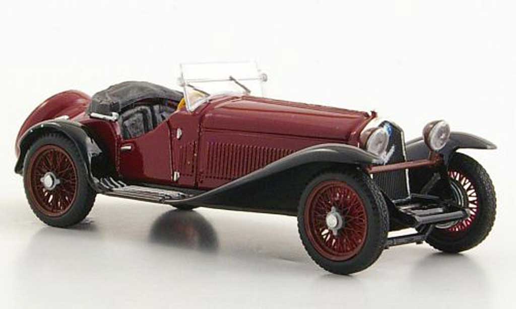 Alfa Romeo 2300 1/43 Brumm red/black diecast model cars