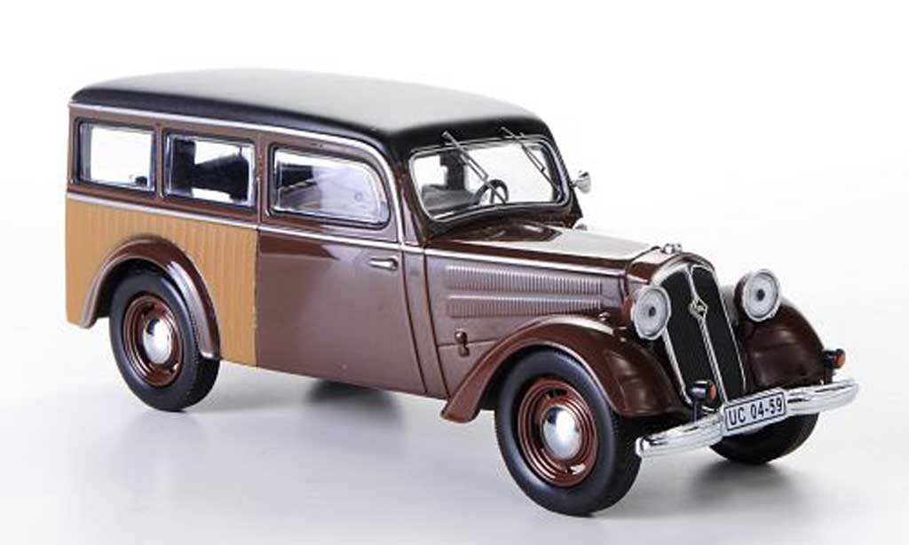 IFA F8 1/43 IST Models Estate brown/brown 1955 diecast model cars