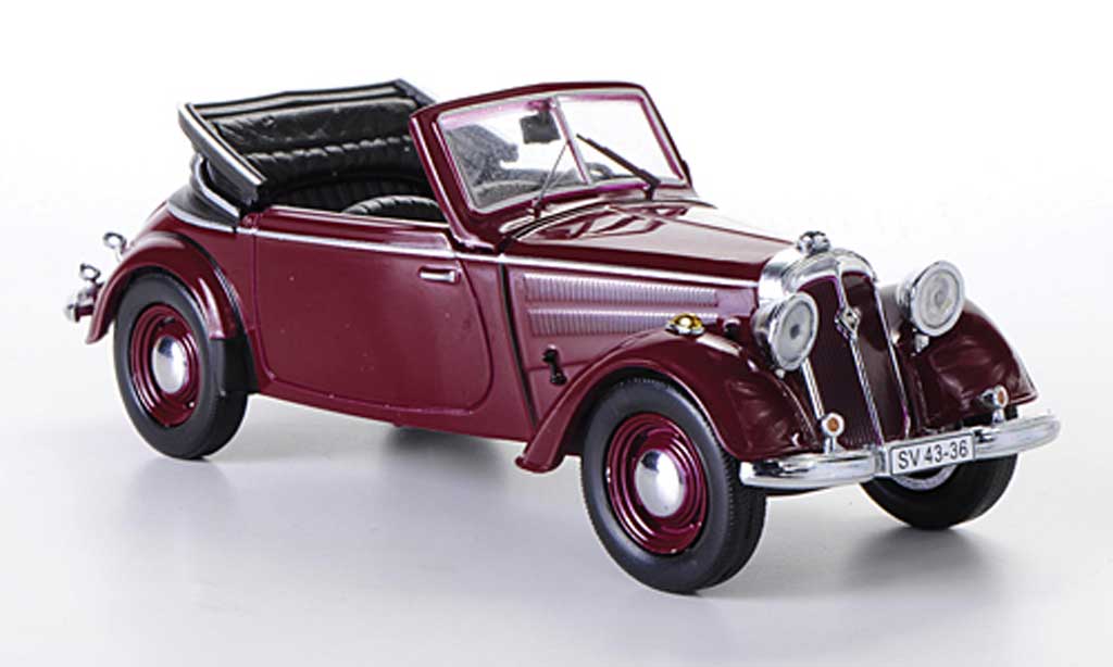 IFA F8 1/43 IST Models Convertible red 1955 diecast model cars