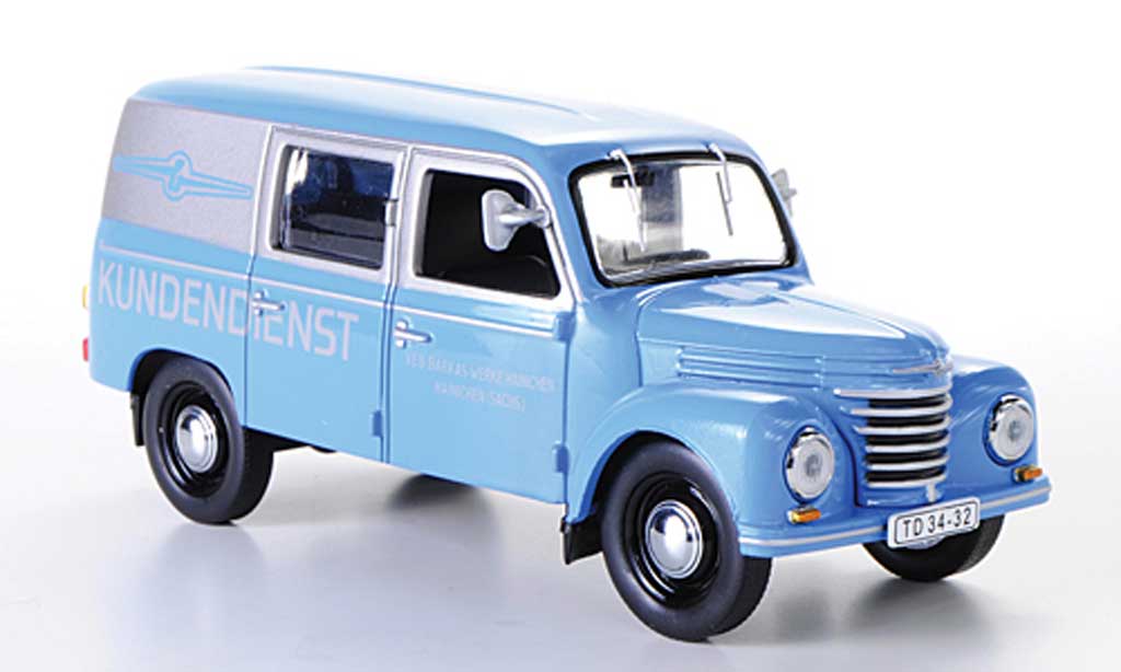 Porsche 901 1/43 IST Models V/2 Van Barkas Kundendienst 1954 diecast model cars