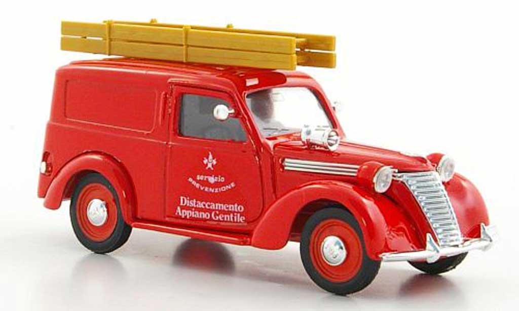 Fiat 1100 1/43 Brumm E Furgone pompier (I) 1949 diecast model cars