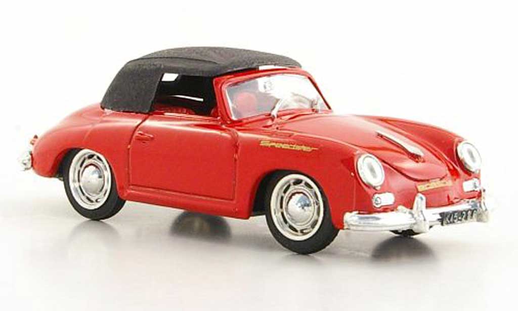 Porsche 356 1950 1/43 Brumm 1950 Speedster red geschlossenes Verdeck diecast model cars