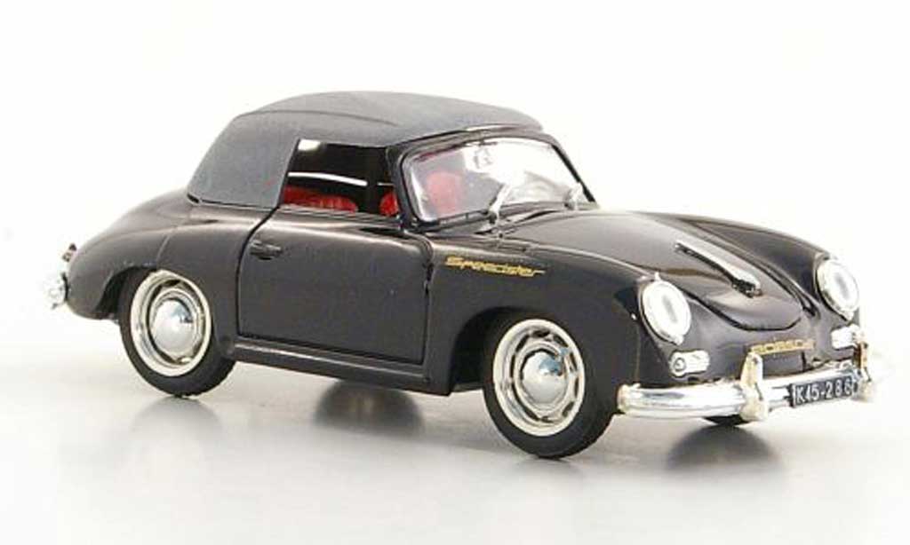 Porsche 356 1950 1/43 Brumm 1950 Speedster black geschlossenes Verdeck diecast model cars