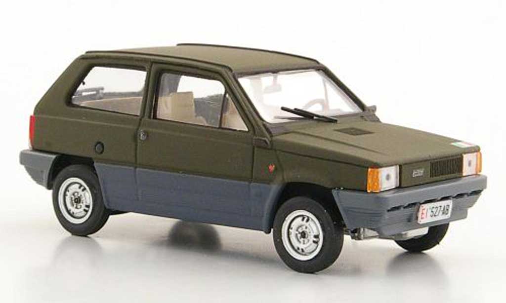 Fiat Panda 1/43 Brumm 45 italienisches Militar olivgrun 1980 diecast model cars