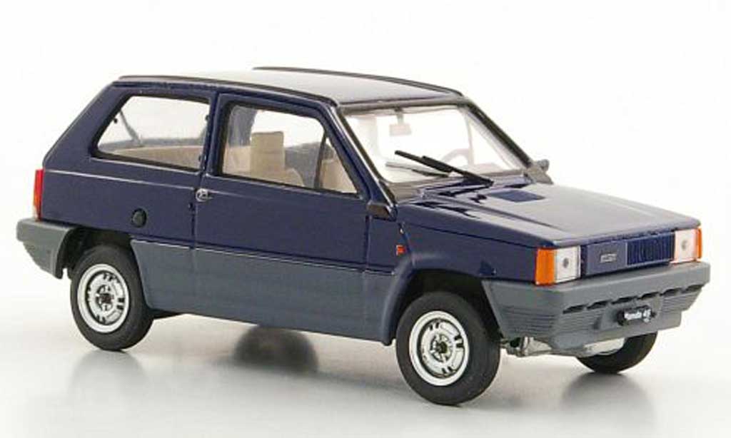 Fiat Panda 1/43 Brumm 45 blue 1980 diecast model cars