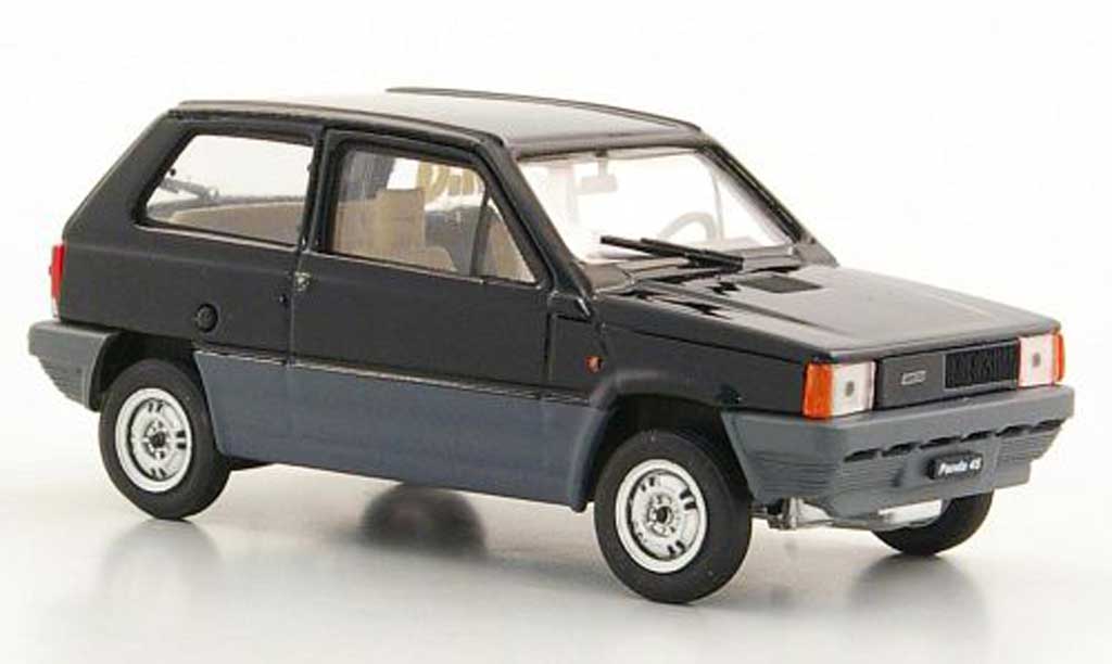 Fiat Panda 1/43 Brumm 45 black 1980 diecast model cars