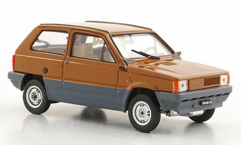 Fiat Panda 1/43 Brumm 45 brown 1980 diecast model cars