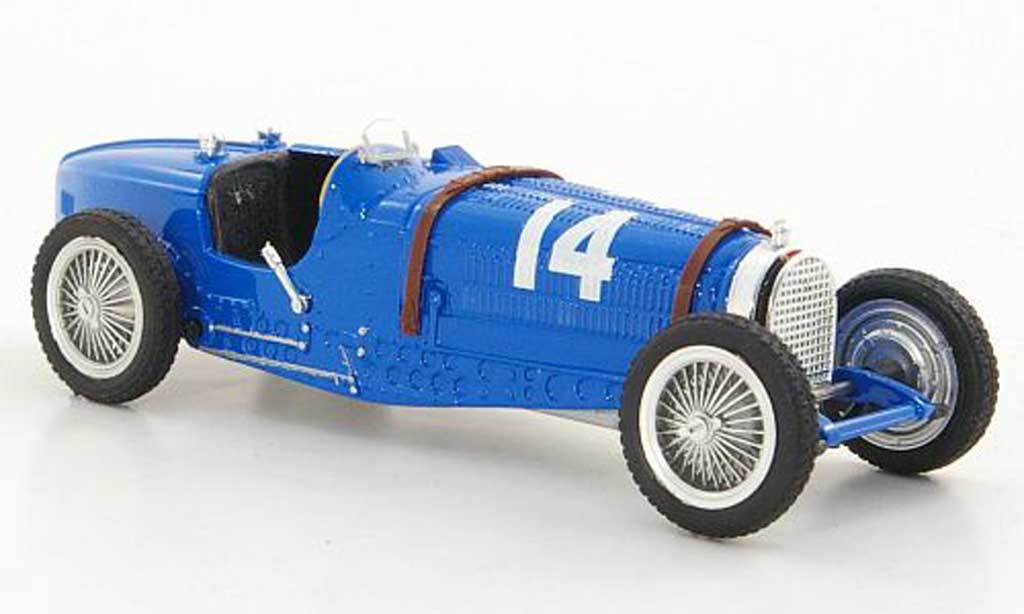 Bugatti Type 59 1/43 Brumm No.14 T.Nuvolari GP Frankreich 1934 diecast model cars