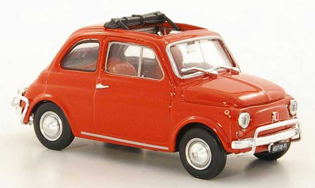 Fiat 500 L 1/43 Brumm L red 1968 diecast model cars