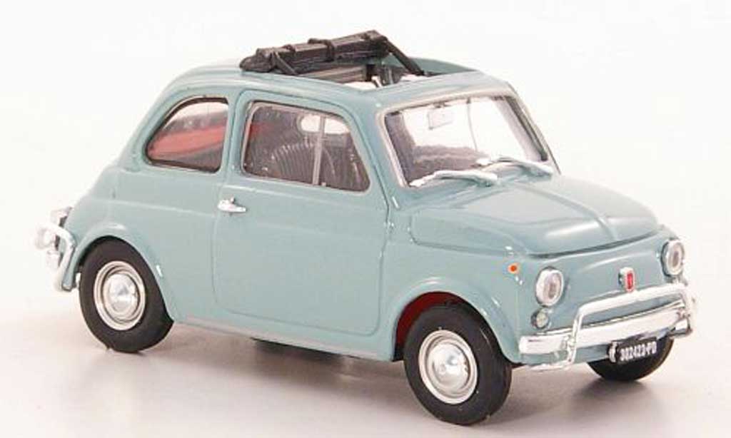 Fiat 500 L 1/43 Brumm L greyblue 1968 diecast model cars