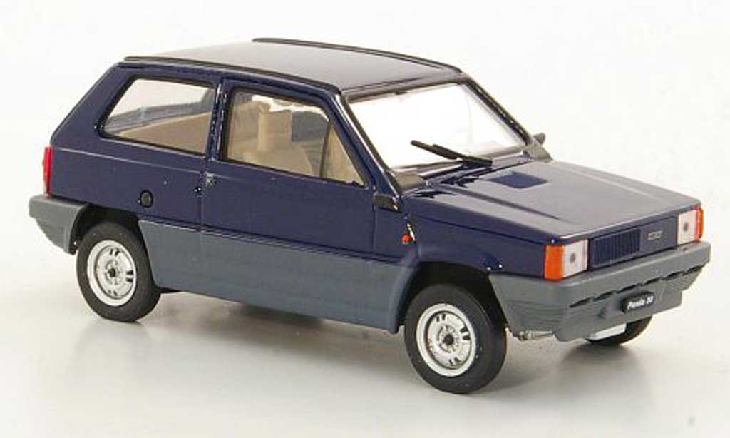 Fiat Panda 1/43 Brumm 30 blue 1980 diecast model cars